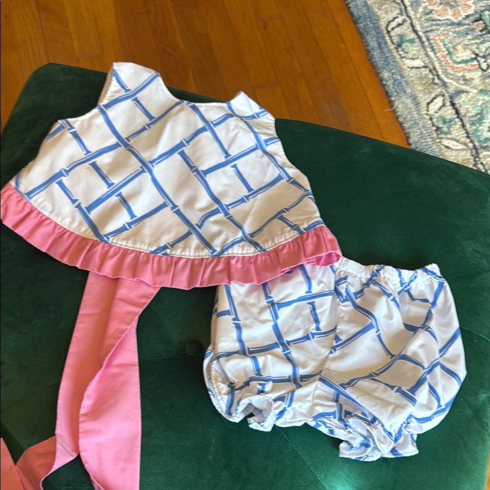 TBBC Kids Blue and Pink Matching Set - 12-18 Months